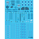 Delpi Decal - RE/100 Gundam Mk-III Water Decal