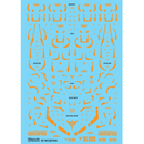 Delpi Decal - SD Neo Zeong Holo Water Decal (Gold)