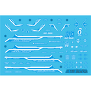 Delpi Decal - HG DELTA PLUS WATER DECAL (2 Types)