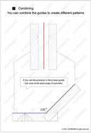 GUNPRIMER - Panel Line Guide ver.1, Straight line (3 Types)