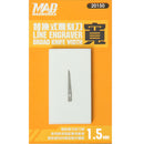 Madworks - Broad Knife Width Line Engraver Chisels