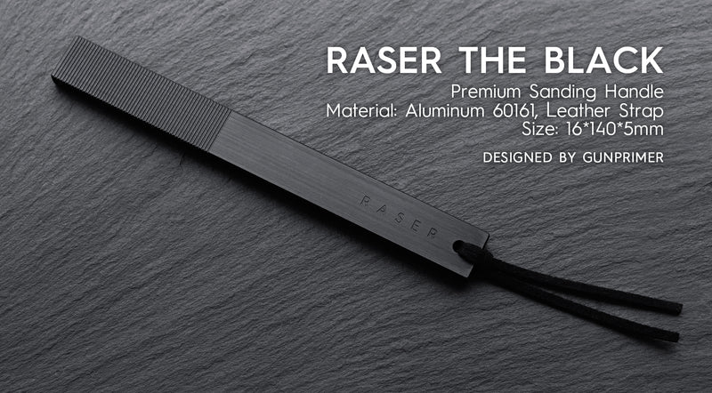 GUNPRIMER - RASER THE BLACK 3-Step Sanding Set
