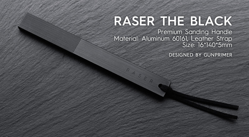 GUNPRIMER - RASER THE BLACK 3-Step Sanding Set