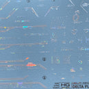 Delpi Decal - HG DELTA PLUS WATER DECAL (2 Types)