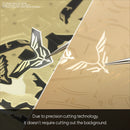 MS-LAB - MG Sinanju Metal Film Sticker (2 Colors)