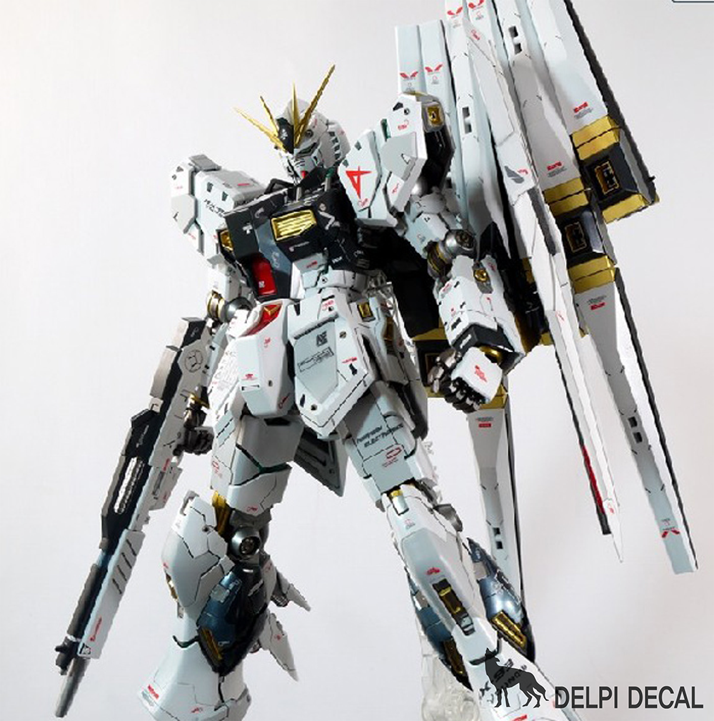 Delpi Decal - [SET] MG Nu RX-93 (Ver.Ka) Metal Parts Set