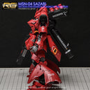 G-REWORK - Custom Decal (2.0) - [RG] MSN-04 SAZABI