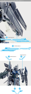 Delpi Decal - HG DELTA PLUS WATER DECAL (2 Types)