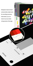 DSPIAE - CC-01 Model Paint Color Test Card