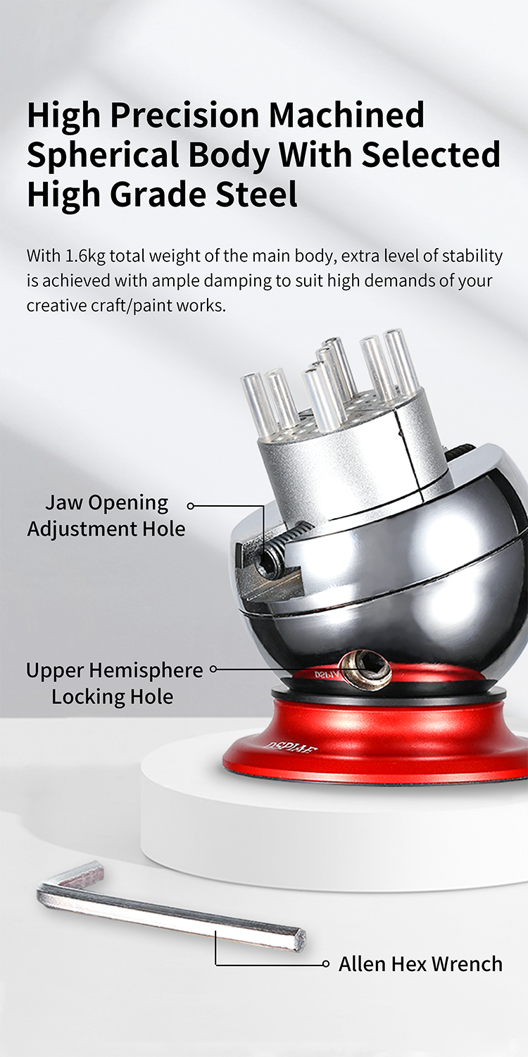 DSPIAE - AT-SV Omnidirectional Spherical Vise