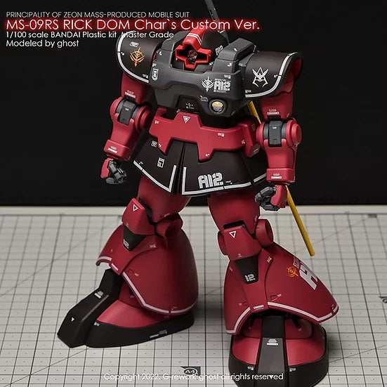 G-REWORK - Custom Decal - [MG] Rick Dom Char's Ver.