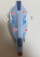 Delpi Decal - MG Providence Water Decal ( BLUE )