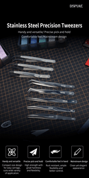 DSPIAE - AT-TZ Precision Tweezers (8 Types)