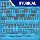 Delpi Decal - ALPHABET UNIVERSAL WATER DECAL / HYBRICAL (4 Types)