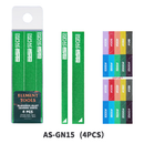 DSPIAE - AS Small/Medium Aluminum Alloy Sanding Boards, 4pcs (4 colors)