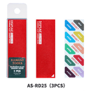 DSPIAE - AS Large Aluminum Alloy Sanding Boards, 3pcs (4 colors)