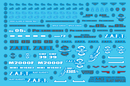 Delpi Decal - MG Impulse Water Decal (3 Types)