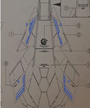 Delpi Decal - MG Unicorn Perfectibility Hologram Water Decal