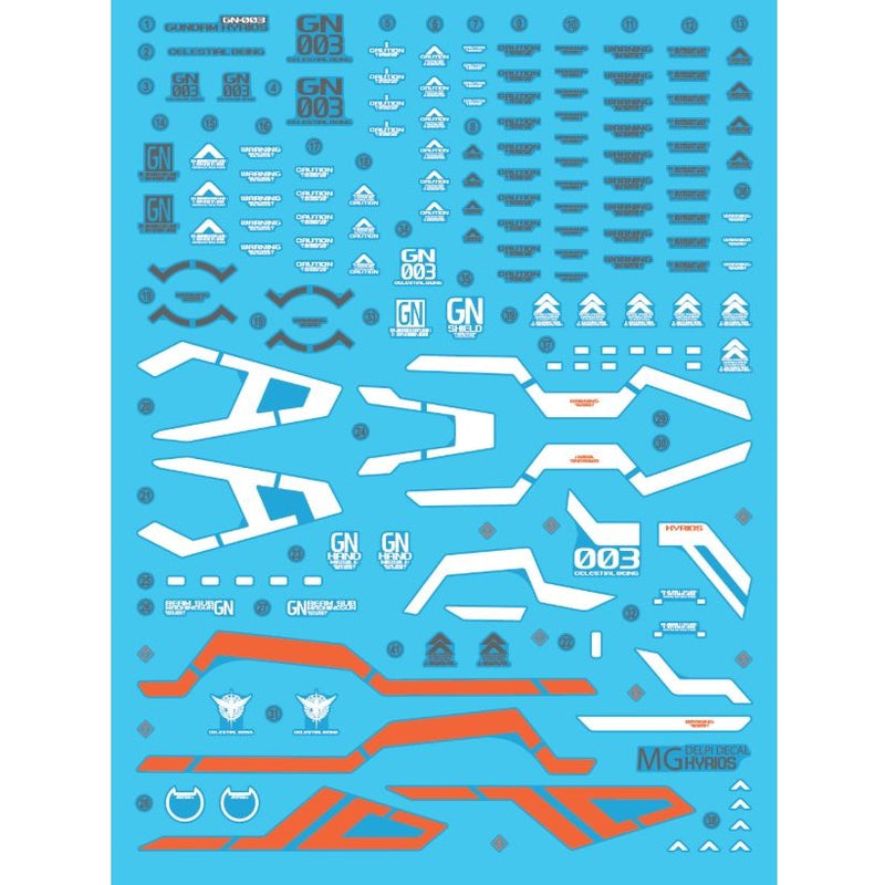 Delpi Decal - MG Kyrios Water Decal