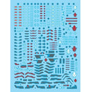 Delpi Decal - MG BARBATOS (Polygonal) HOLO WATER DECAL