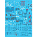 Delpi Decal - PG GP01/FB Zephyranthes + Full Burnern WATER DECAL