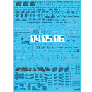 Delpi Decal - MG FAZZ ver.ka (GRAY) WATER DECAL