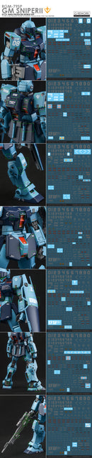 G-REWORK - Custom Decal - [MG] RGM-79SP GM Sniper 2