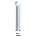 DSPIAE - HC Tungsten Steel Hook Broach (10 Sizes)