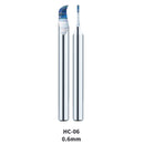 DSPIAE - HC Tungsten Steel Hook Broach (10 Sizes)