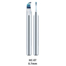 DSPIAE - HC Tungsten Steel Hook Broach (10 Sizes)