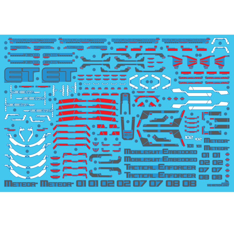 Delpi Decal - HG Meteor Unit Water Decal
