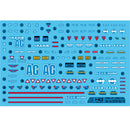 Delpi Decal - HG 21c REAL TYPE GUNDAM MK-II WATER DECAL (2 Types)