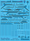 Delpi Decal - HG RX-105 XI GUNDAM WATER DECAL