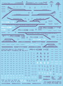 Delpi Decal - HG RX-105 XI GUNDAM WATER DECAL