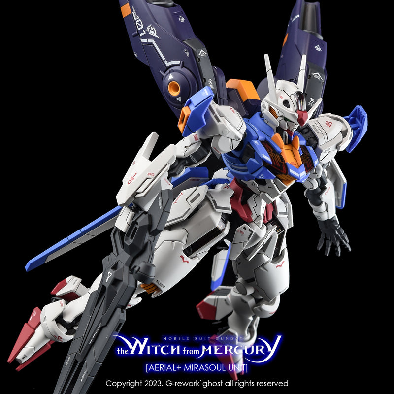 G-REWORK - Custom Decal - [HG] [The Witch From Mercury] Aerial+ Mirasoul Unit