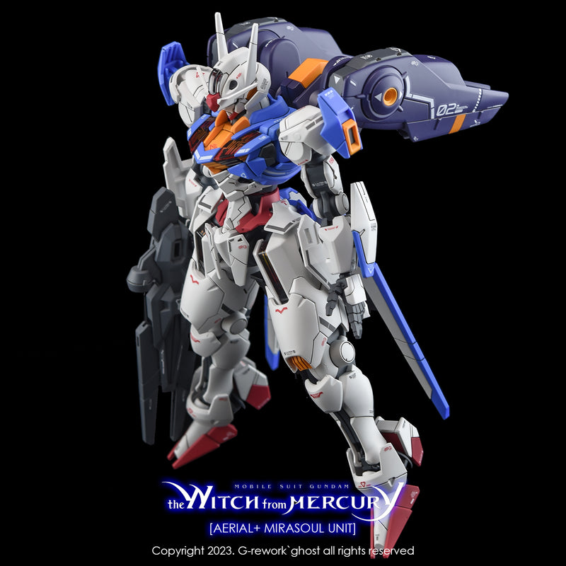 G-REWORK - Custom Decal - [HG] [The Witch From Mercury] Aerial+ Mirasoul Unit