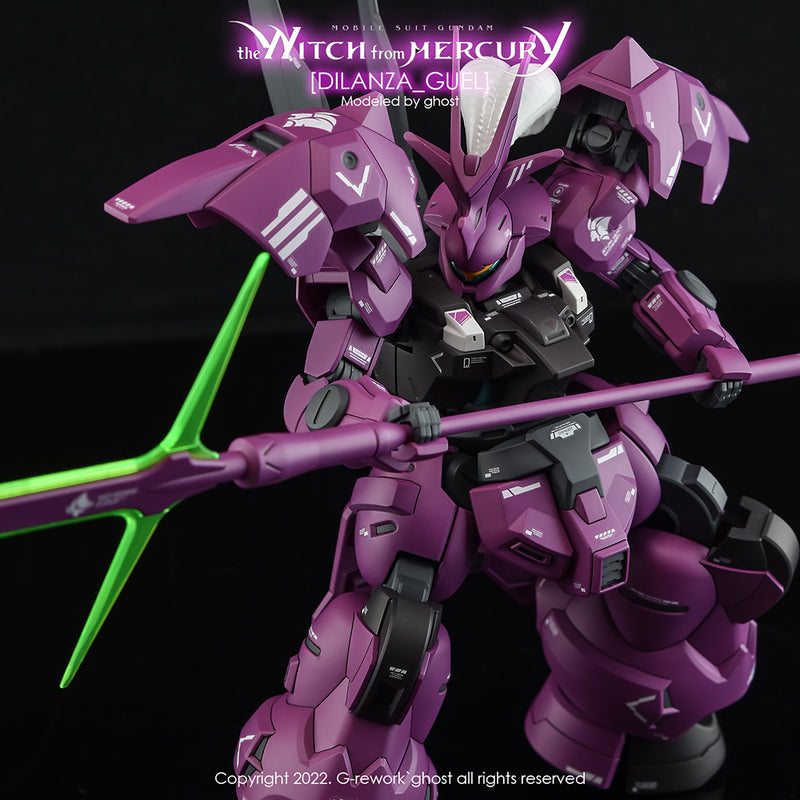 G-REWORK - Custom Decal - [HG] [The Witch from Mercury] Guel's Dilanza