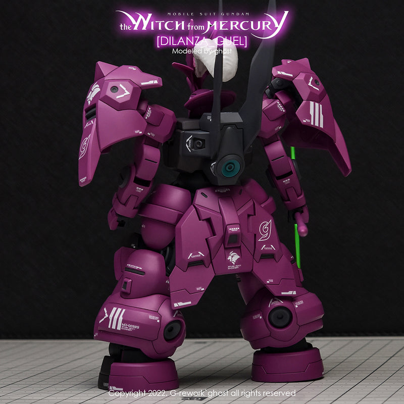 G-REWORK - Custom Decal - [HG] [The Witch from Mercury] Guel's Dilanza