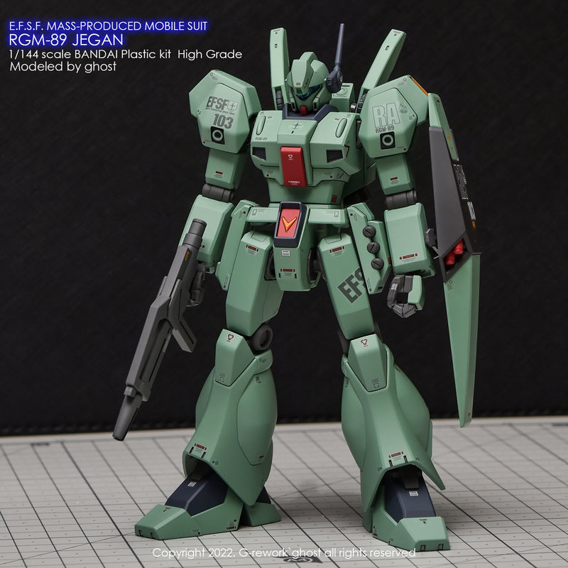 G-REWORK - Custom Decal - [HG] RGM-89 Jegan