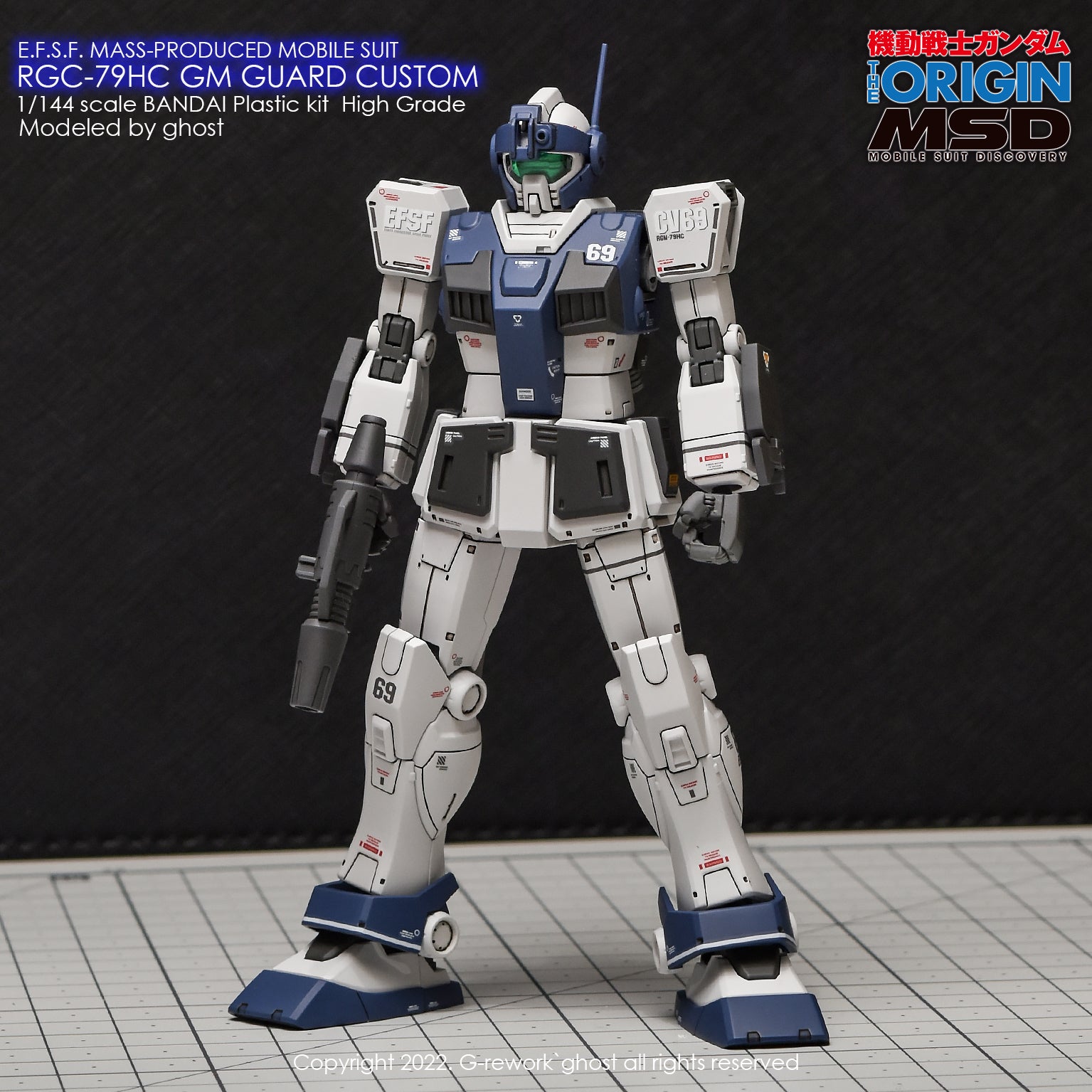 G-REWORK - Custom Decal - [HG] GTO GM Guard Custom