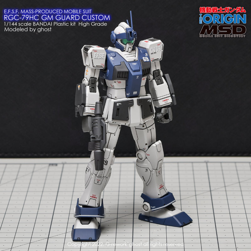 G-REWORK - Custom Decal - [HG] GTO GM Guard Custom