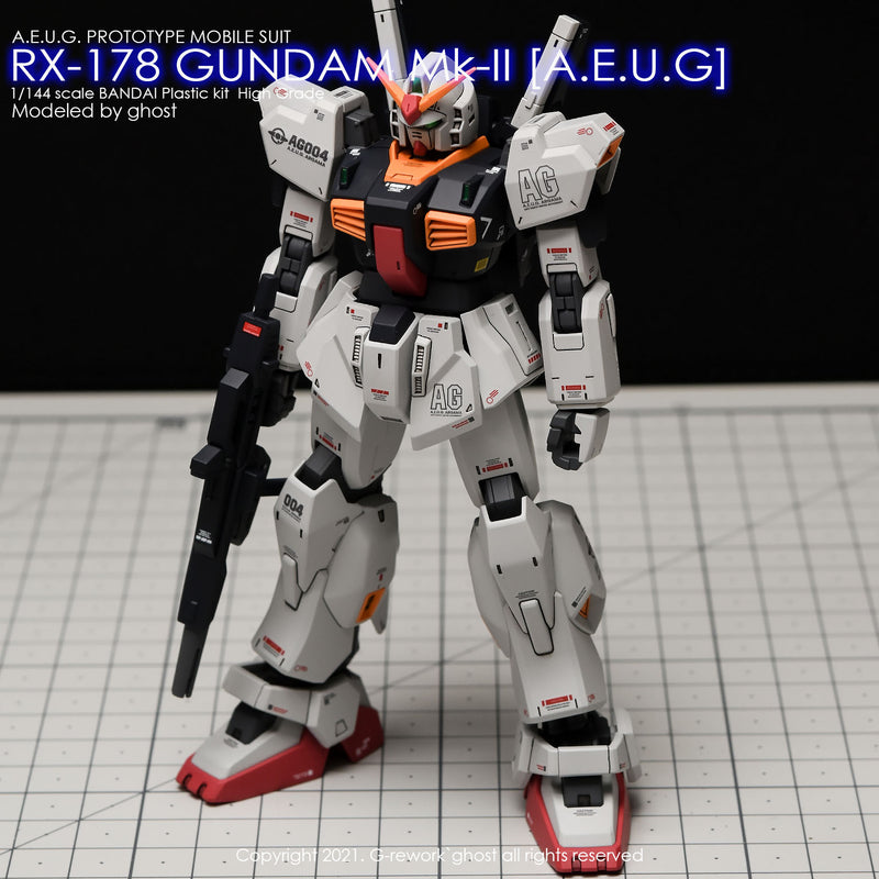 G-REWORK - Custom Decal - [HG] GUNDAM MK-2 (A.E.U.G.)