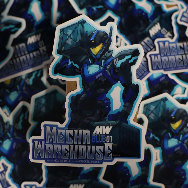 Limited Edition: Mecha Warehouse "A Night at the Warehouse" Sticker
