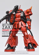 G-REWORK - Custom Decal - [MG] MS-06F/J ZAKU II 2.0 [JOHNNY RIDDEN]