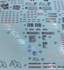 Delpi Decal - MG Aile Strike Ver. RM Water Decal (2 Types)