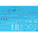 Delpi Decal - MGEX Unicorn ver.Ka Holo (Polygonal) Water Decal