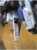 Delpi Decal - MG FAZZ ver.ka Original (RED) WATER DECAL