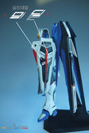 Delpi Decal - MG Freedom Ver.2.0 METAL STICKER ( SILVER )