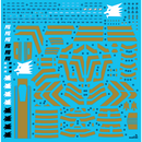 Delpi Decal - MG Gray Zeta Water Decal