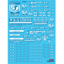 Delpi Decal - MG KAMPFER LUMINOUS WATER DECAL